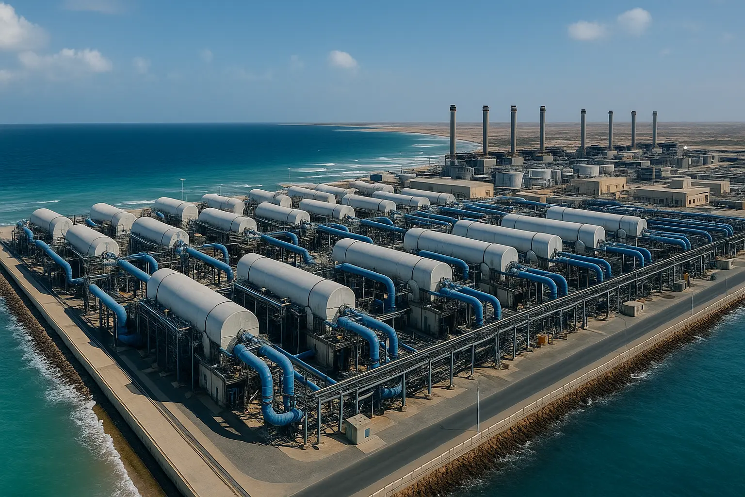 Planta desalinizadora de agua de mar — tecnología DH Water